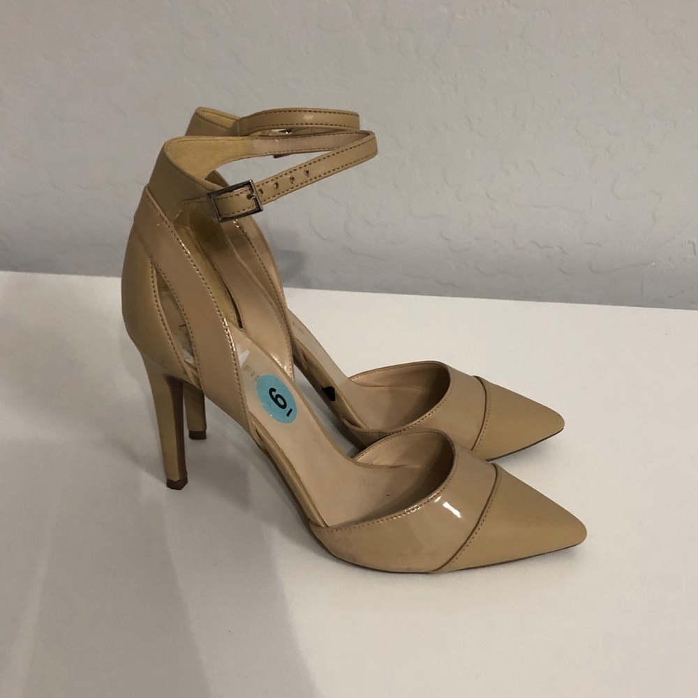 Mark Fisher Nude Pointy Heels